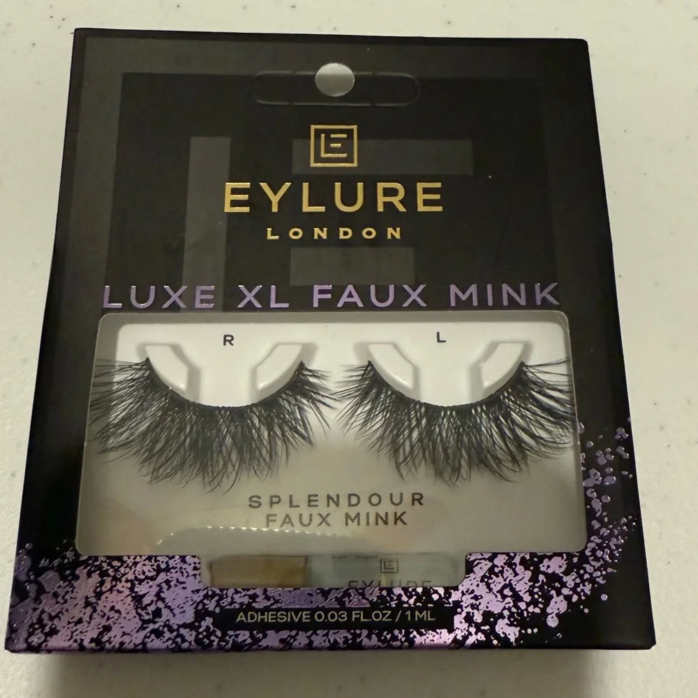 LOT OF 4 EYELASHES - Arden, NYX, Eyelure London, and Plant Fibre